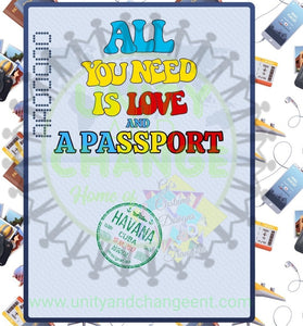 Passport Business Engagement & Social Media Content Graphics Collection