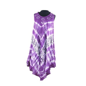 Floral Tie-Dye Dress