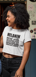 Melanin Mix WHITE Shirt