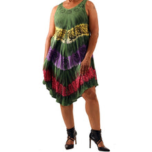 Load image into Gallery viewer, Floral Tie-Dye Dress
