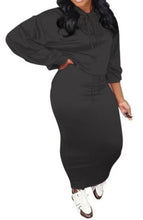 Load image into Gallery viewer, Hooded Skirt Set (Long Sleeve)

