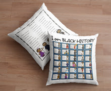 Load image into Gallery viewer, Black History Learning Pillow Transfer Sheet
