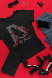 Walk By Faith Rhinestone Shirt