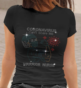 Warrior Nurse Rhinestone Shirt