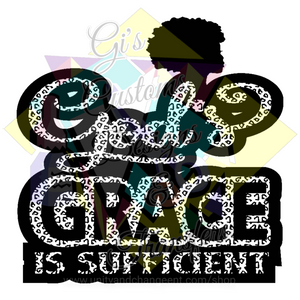 God's Grace Is Sufficient Transfer Sheet
