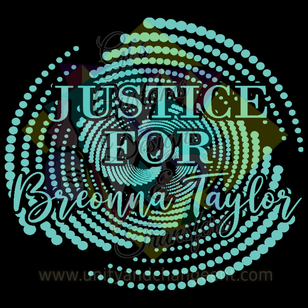 Justice For Breonna Taylor BLUE Transfer Sheet