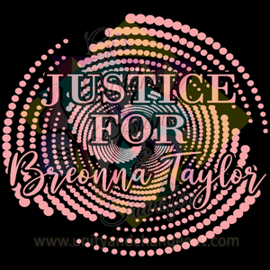 Justice For Breonna Taylor PINK Transfer Sheet
