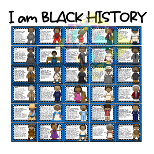 Black History Learning Pillow Transfer Sheet