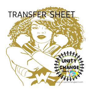Wonder Woman Transfer Sheet