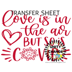 Love Is In The Air Transfer Sheet