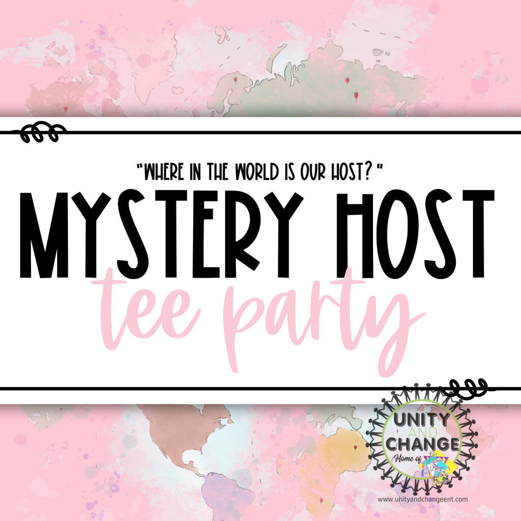 Mystery Host Tee Party
