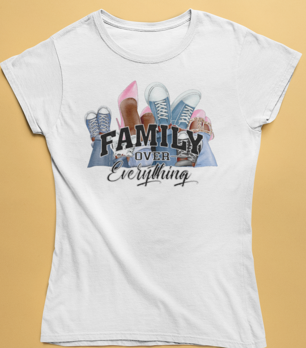 Family Over Everything WHITE Shirt Dropship