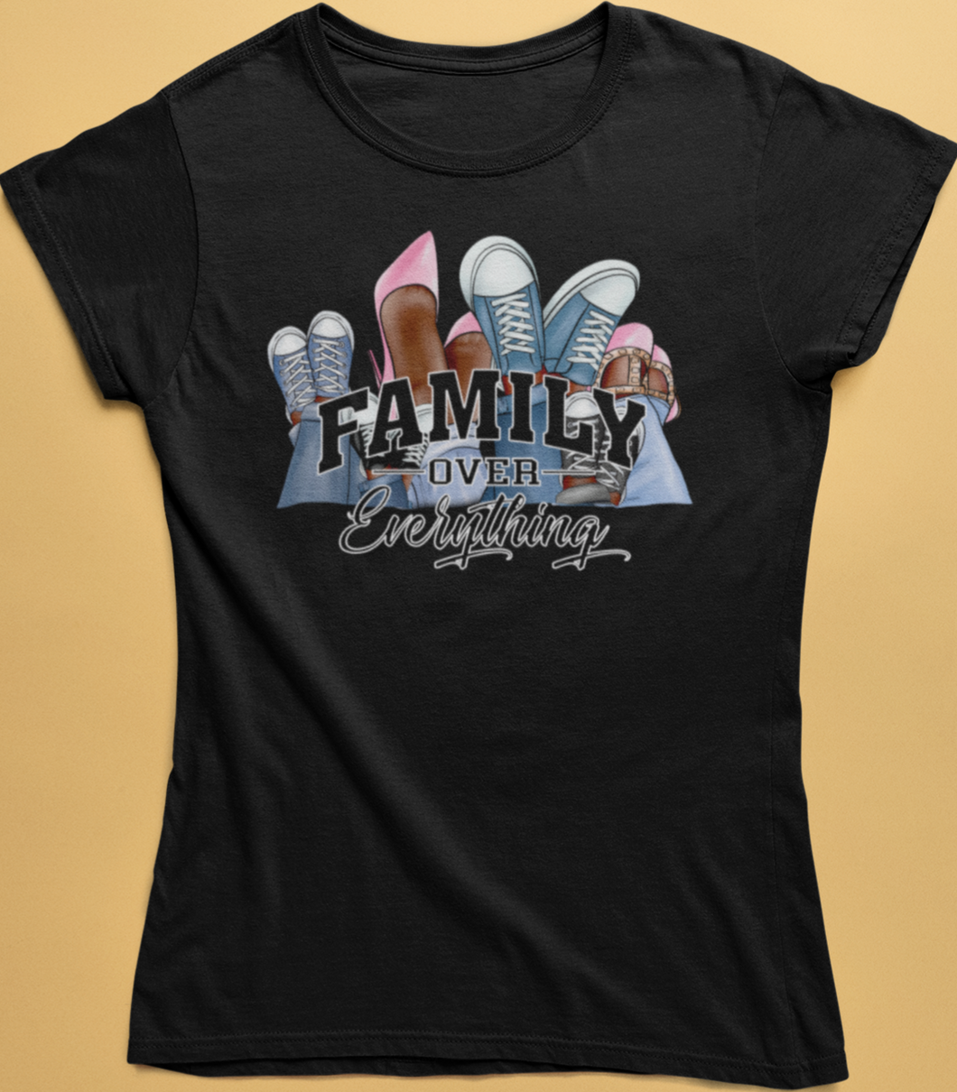 Family Over Everything BLACK Shirt Dropship
