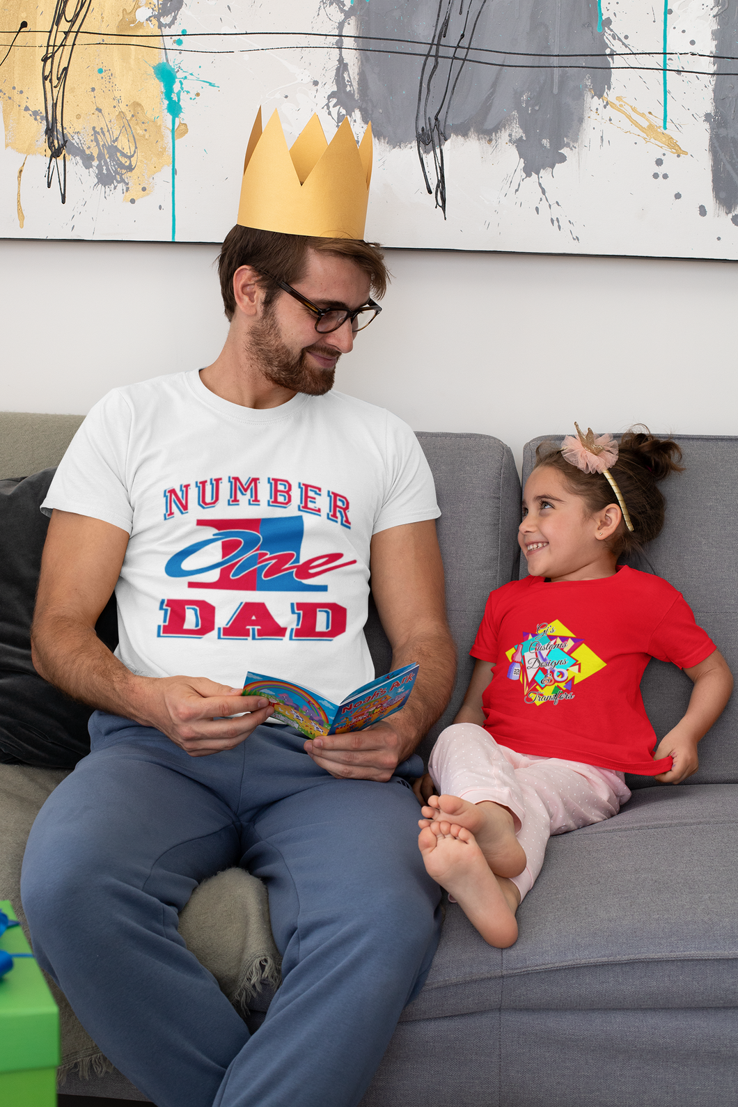 Number One Dad Shirt